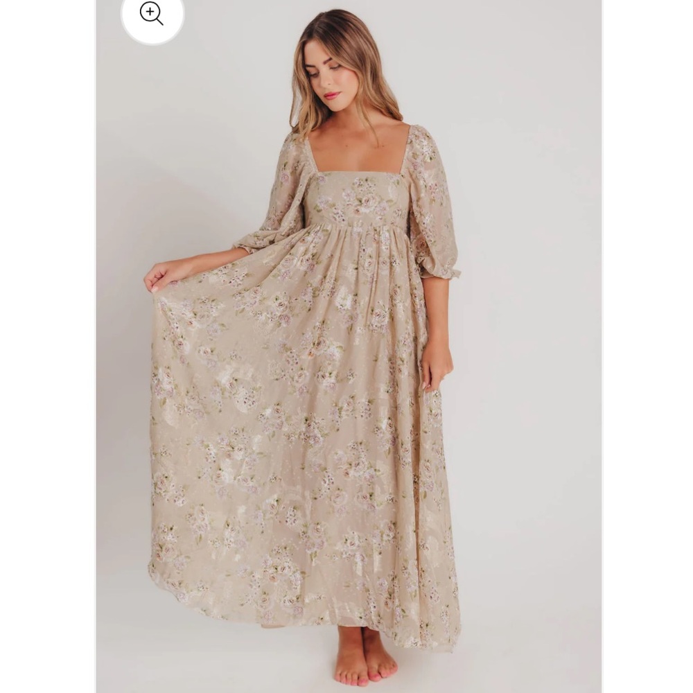 Worth Collective Bump Friendly Maxi Dress